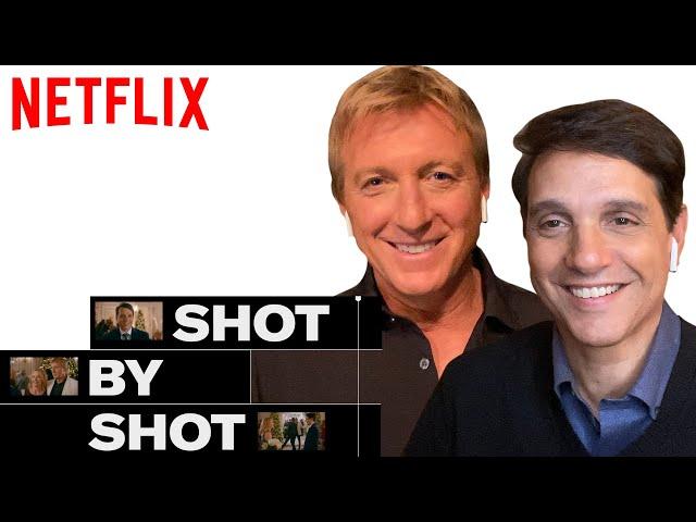 Cobra Kai Daniel, Johnny & Ali Reunion Scene | Shot By Shot | Netflix