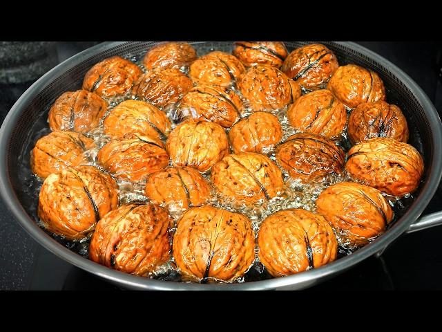 Put a walnut in boiling water! My grandmother's cooking secret!