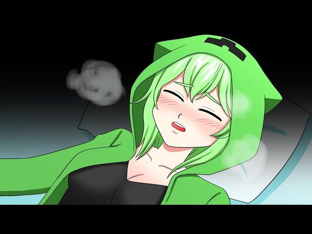 Creeper's night ​| Minecraft Anime ​| steve and alex