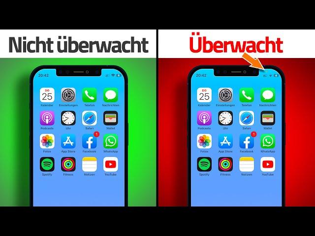 Wird mein iPhone ÜBERWACHT? (Hinweise & was du dagegen tust)