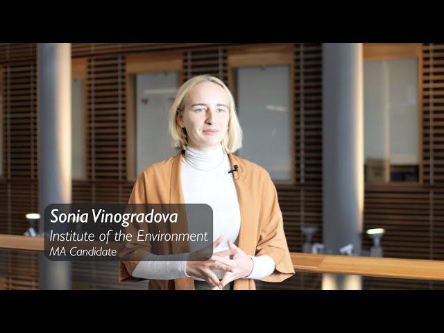 Sonia Vinogradova - Institute of the Environment