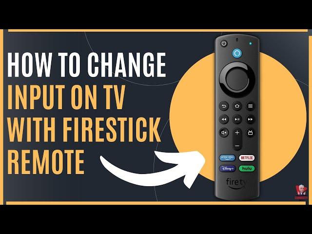  SIMPLE FIRESTICK TRICK TO CHANGE THE TV INPUT WITH YOUR REMOTE