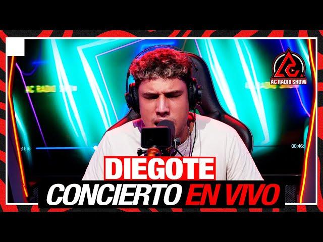 DIEGOTE: Concierto En Vivo en AC RADIO SHOW