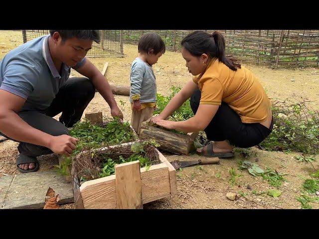 make a place for chickens to lay eggs | Family Farm Life