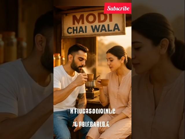 Virat & Anushka’s Surprise Visit to Modi Tea Stall!  #ChaiMoments