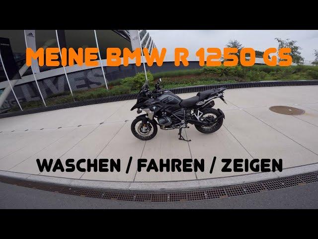 Meine BMW R1250GS Triple Black / Motovlog