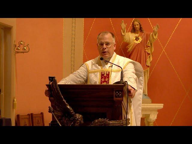 Fr. Robert Altier: The Holy Face Mass of Reparation and Devotion Homily