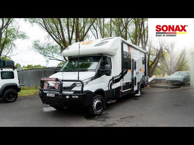 How To Wash & Protect Your RV / Motorhome / Caravan | SONAX Australia