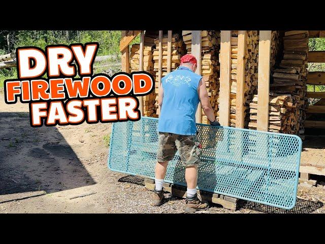 Can I Accelerate the Firewood Drying Process?