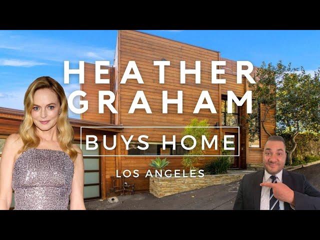 Heather Graham buys Midcentury home in Brentwood! Amazing views!