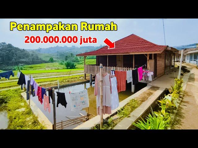 Viral Rumah Megah Spek Kayu Di Pedesaan Jawa Barat