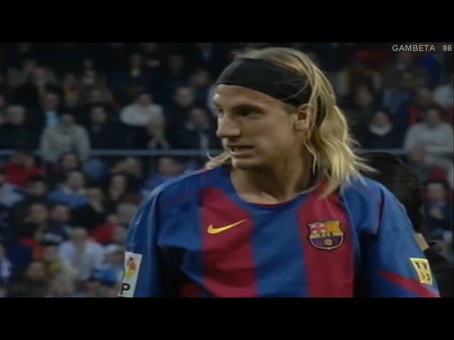 Maxi López jugando el Clásico Español - Temporada 2004/2005