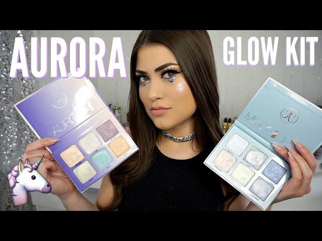 ABH AURORA GLOW KIT - Review, Swatches & MOON CHILD Comparison!