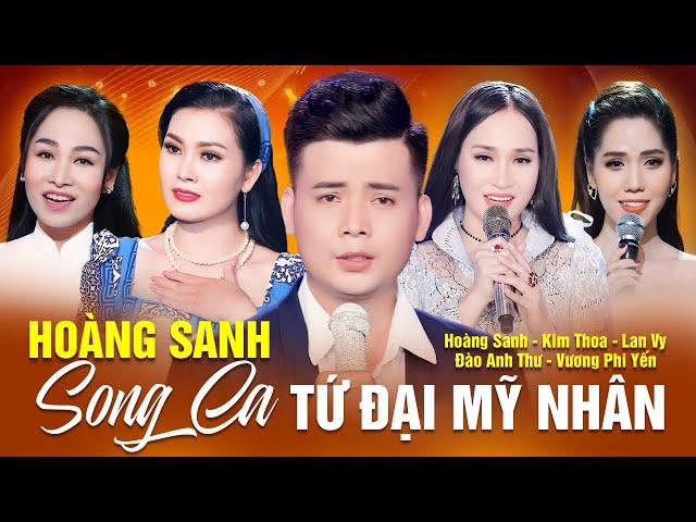 HOÀNG SANH Song Ca Bolero Cùng TỨ ĐẠI MỸ NHÂN - LK Hái Hoa Rừng Cho Em