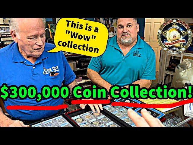 Look at this $300,000 Old U.S. Dollar Coin Collection!