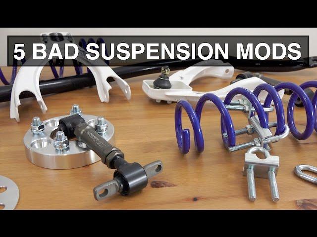 5 Suspension Mods That Can Ruin Your Car