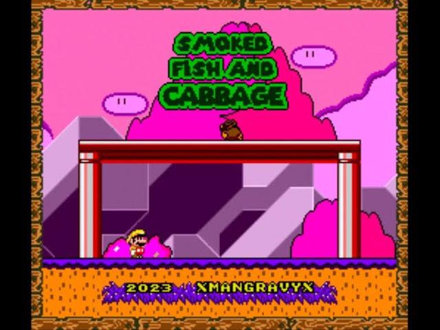 Smoked Fish and Cabbage - Super Mario World ROM Hack - Full Game