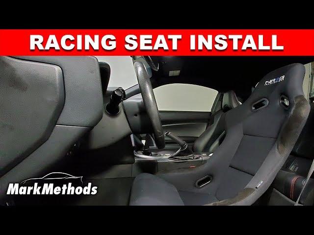 How To Install Aftermarket Seats / NRG / Buddy Club Seat Rails BRZ