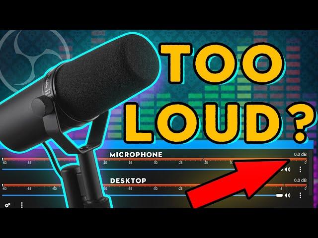 Your Microphone is TOO Loud! - Perfect Live Stream Audio with LoudMax VST Plugin