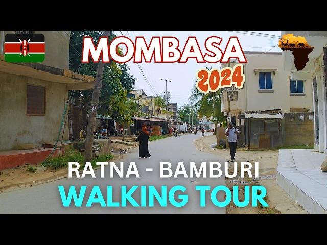 Swahili Culture in Motion  | 4K Walking Tour Through Kenya’s Coastal City  [RATNA] Mombasa