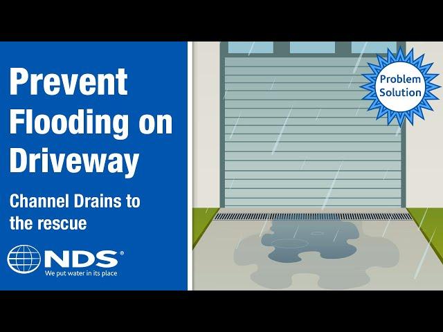 How to Prevent Standing Water on My Driveway | NDS Yard Drainage Systems