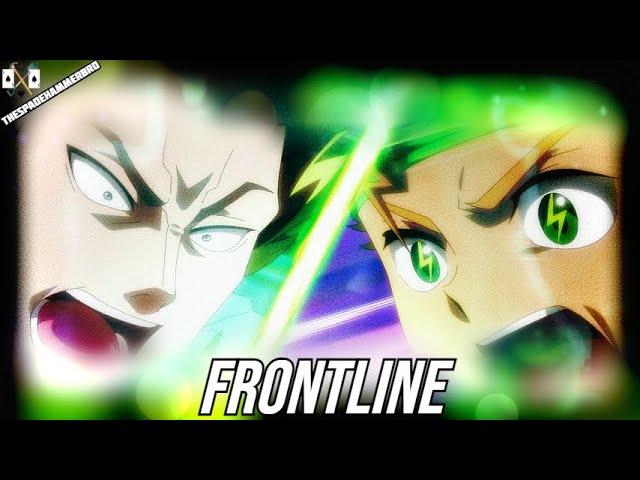 Beyblade X Amv: Shieru Kaminari vs Carlo Maruko, Ekusu Kurosu & Takumi Ishiyama - Frontline [Full]