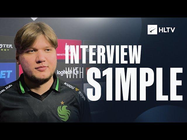 s1mple: "I feel my power, but it's still not enough"