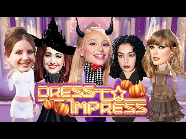 Celebrities in DRESS TO IMPRESS (Halloween)