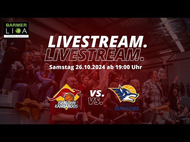 Iserlohn Kangaroos vs. Seawolves Academy