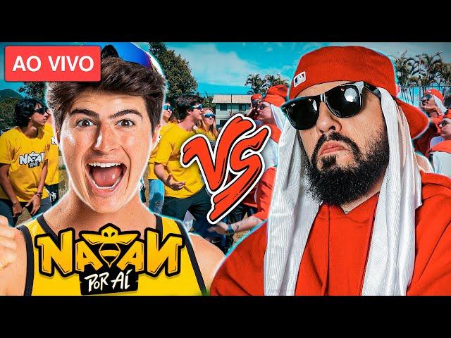 Natan Por Aí (REVANCHE) Vs. Mussa - Batalha de Youtubers AO VIVO