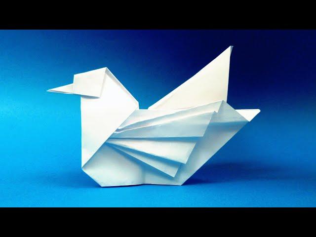 How to make an origami bird step by step  DIY paper bird