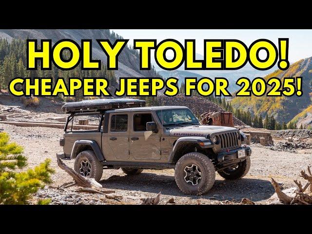 Big Changes for 2025 Jeep JL Wrangler/JT Gladiator (Is the manual dead?)