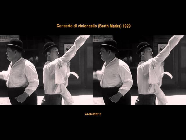 Concerto di violoncello (Berth Marks) 1929 - comparison