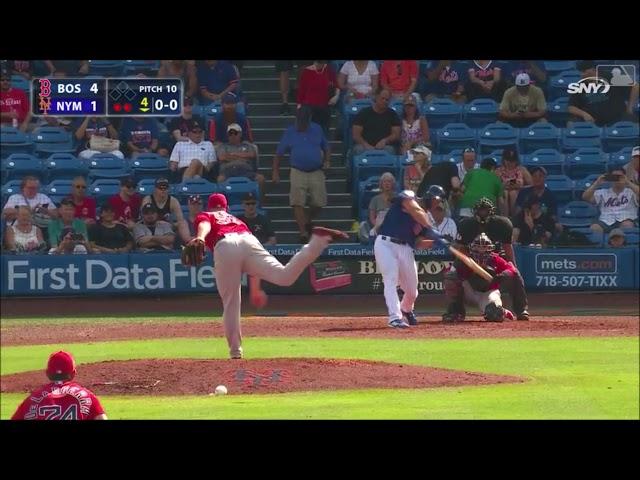 Tim Tebow's | First Spring Hit Of 2019! | Mets vs Red Sox