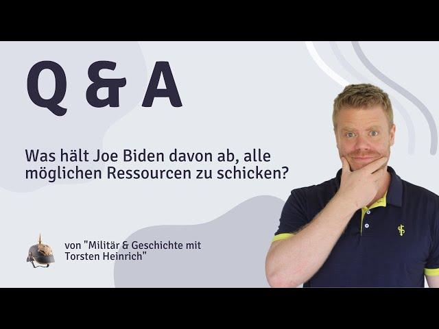 Was hält Joe Biden davon ab, alle möglichen Ressourcen zu schicken?