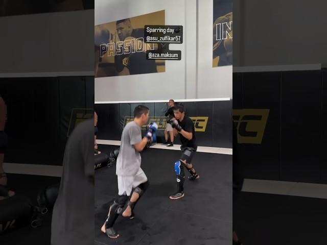 ️Sparring between Asu Almabaev and Azat Maksum! #ufc #mma