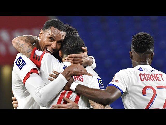 Lyon 3:0 Strasbourg | All goals and highlights | 06.02.2021 | France Ligue 1 | League One | PES