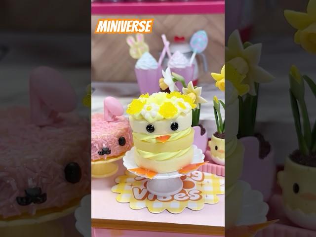 Miniverse Easter Cake  #shorts #miniverse #easter #minis #cakes