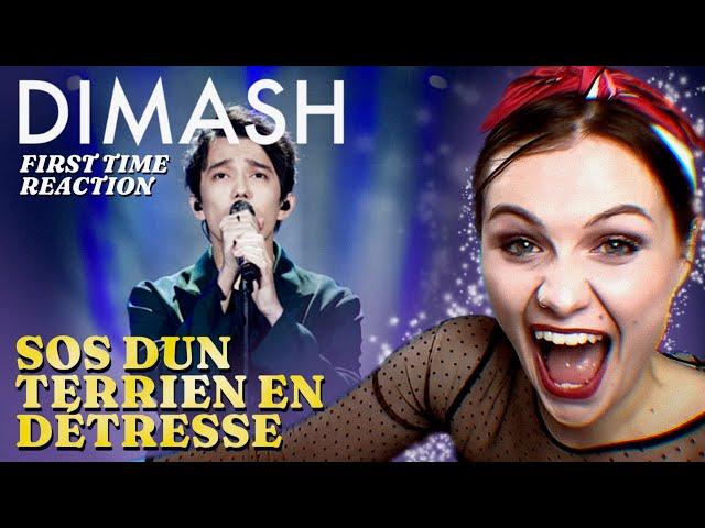 Vocal Coach Reacts (1st time) to DIMASH - 'SOS dun terrien en détresse'