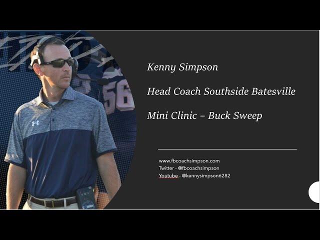 Coach Kenny Simpson Unveils His Strategies for Perfecting the Buck Sweep