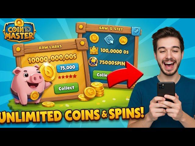 How to get FREE Coin Master Free Spins Spins in Coin Master in  2025 iOS / Android