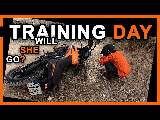 [S1-Ep6] My pinay gf training for World Motorycle Adventure! Will she do it? #pinay&dane