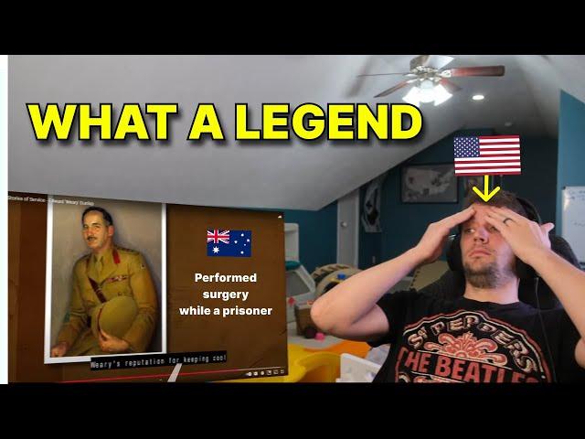 American reacts to Amazing Australian Hero 'Weary' Dunlop