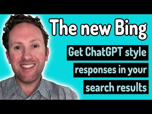 The new Bing AI chat - ChatGPT style results in your search (Microsoft Bing AI chat overview)