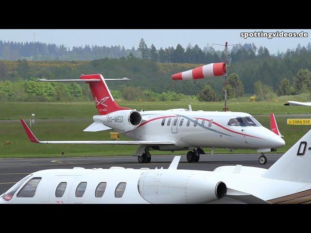 Siegerland Airport - Private Jet Planespotting - 2024-05-20