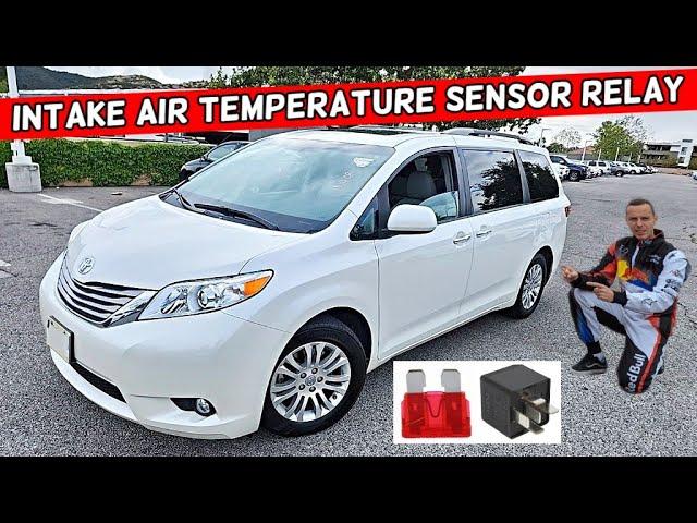 TOYOTA SIENNA IAT SENSOR RELAY, INTAKE AIR TEMPERATURE SENSOR RELAY 2011 2012 2013 2014 2015 2016 20