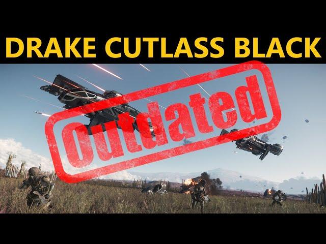 Star Citizen 3.22 - 10 Minutes or Less Ship Review - Drake Cutlass Black