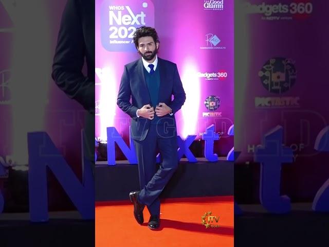 Drip check!  The ever-so-dashing #KartikAryan aces the red carpet game at Influencers Awards 2024