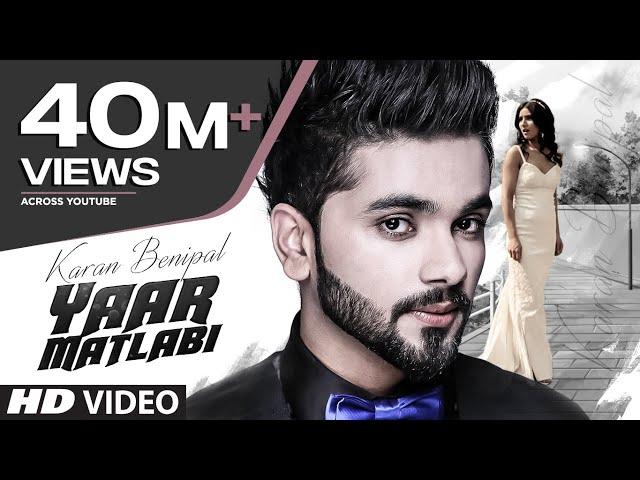 YAAR MATLABI (Full Video) | Karan Benipal | Jaani, B Praak | Latest Punjabi Songs | T-Series