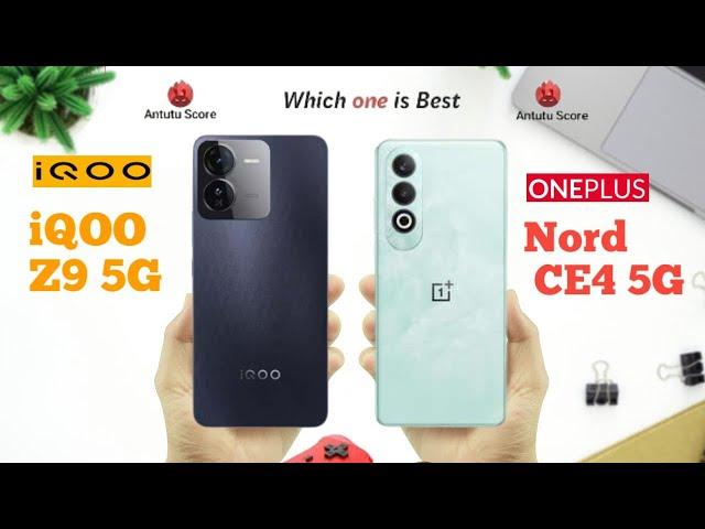 iQOO Z9 5G VS OnePlus Nord CE 4 5G FULL COMPARISON ( WHICH ONE IS BETTER FOR YOU ?  )